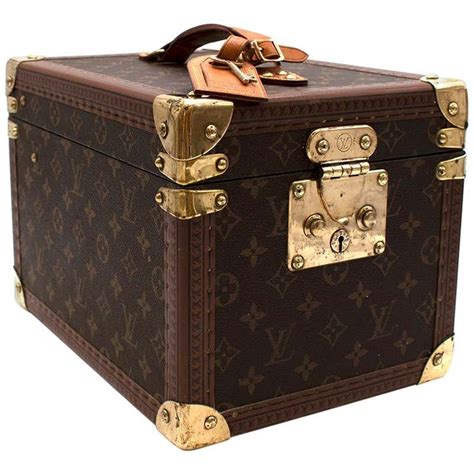 louis vuitton vanity trunk price|Louis Vuitton hard suitcase.